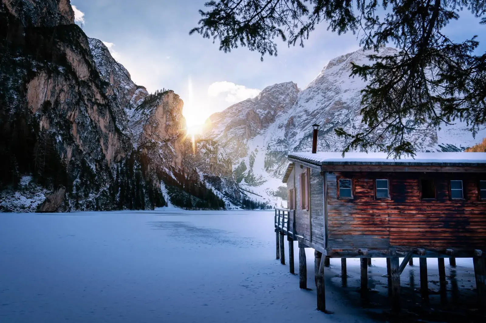 Capodanno al Lago di Braies e in Trentino
